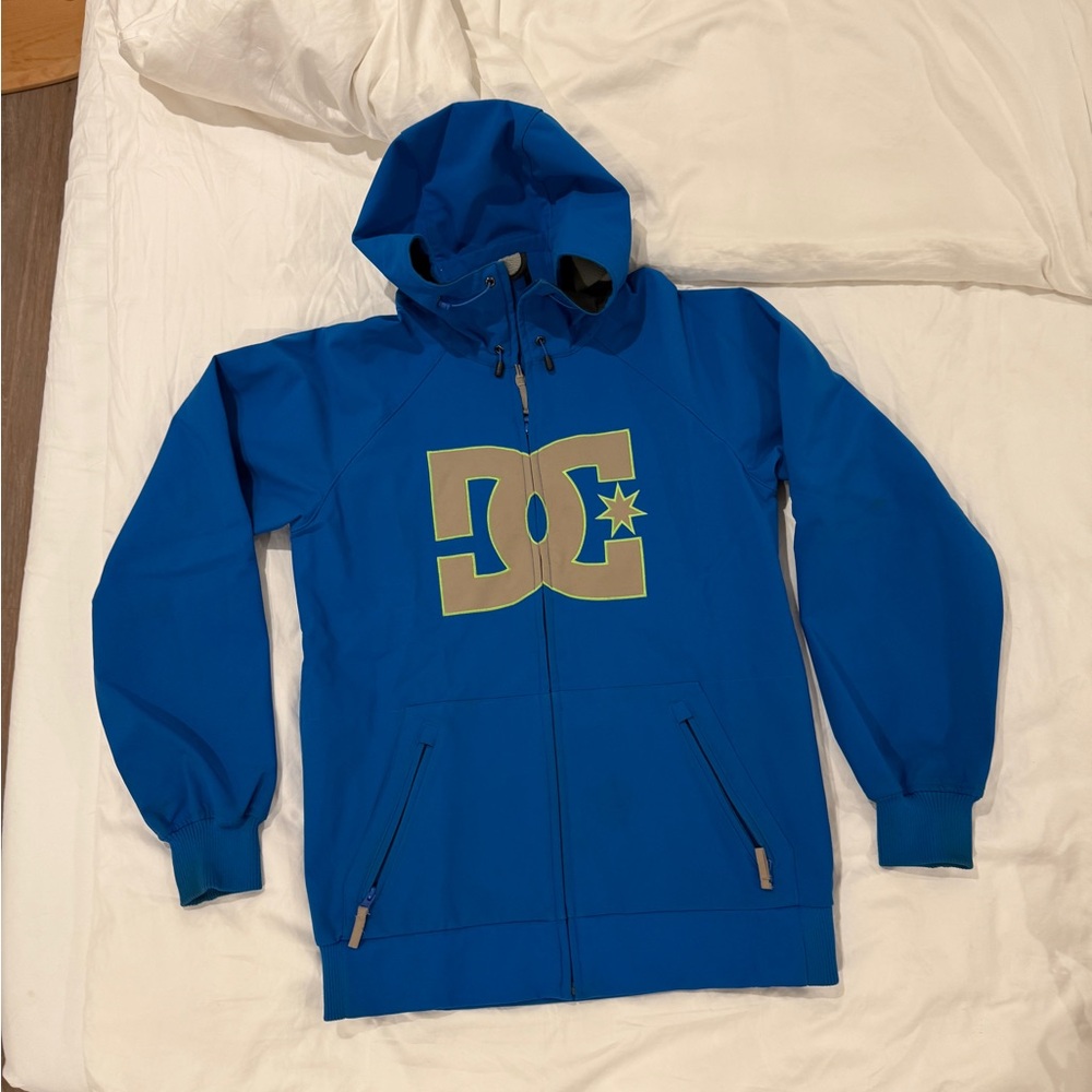 DC Blue Softshell Ski/Snowboard Jacket
